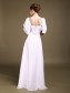 Sheath / Column Chiffon Wedding Dresses 00101004