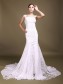 Trumpet/Mermaid Spaghetti Straps Low Back Lace Wedding Dresses 00101007 Trumpet/Mermaid Spaghetti Straps Low Back Lace Wedding Dresses 00101007