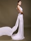 Trumpet/Mermaid V-neck Crossed Back Chiffon Wedding Dresses 00101013 Trumpet/Mermaid V-neck Crossed Back Chiffon Wedding Dresses 00101013