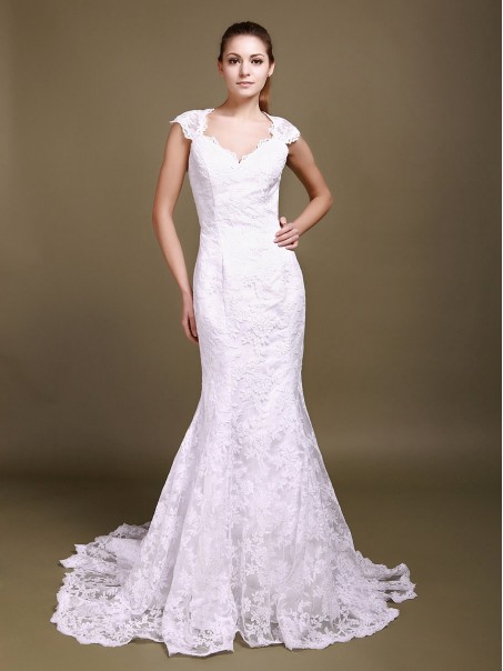 Trumpet/Mermaid Lace Wedding Dresses 00101014 Trumpet/Mermaid Lace Wedding Dresses 00101014