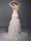 Trumpet/Mermaid Organza Wedding Dresses 00101019
