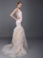 Trumpet/Mermaid Organza Wedding Dresses 00101019