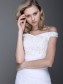 Sheath/Column Off-the-shoulder Chiffon Wedding Dresses 00101024