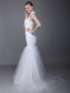 Trumpet/Mermaid Halter Wedding Dresses 00101026