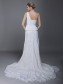 Sheath/Column One Shoulder Chiffon Wedding Dresses 00101030