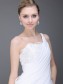 Sheath/Column One Shoulder Chiffon Wedding Dresses 00101030