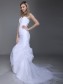 Trumpet/Mermaid V-neck Wedding Dresses 00101031