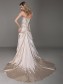 Trumpet/Mermaid Strapless Wedding Dresses 00101032