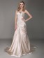 Trumpet/Mermaid Strapless Wedding Dresses 00101032