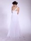 Sheath/Column One Shoulder Chiffon Wedding Dresses 00101036