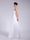 A-line Strapless Satin Wedding Dresses with A Wrap 00101039