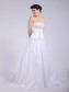 A-line Strapless Satin Wedding Dresses 00101040