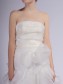 Ball Gown Strapless Organza Tiered Wedding Dresses 00101043