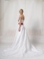 A-line Strapless Satin Wedding Dress with Sash 00101047 A-line Strapless Satin Wedding Dress with Sash 00101047