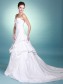 Ball Gown Strapless Sweetheart Chapel Train Taffeta Wedding Dresses 00101052