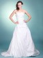 A-line Strapless Sweetheart Chapel Train Taffeta Wedding Dresses 00101053 A-line Strapless Sweetheart Chapel Train Taffeta Wedding Dresses 00101053