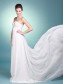 A-line Empire Sweetheart Court Train Chiffon Wedding Dresses 00101057 A-line Empire Sweetheart Court Train Chiffon Wedding Dresses 00101057