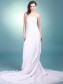 A-line Strapless Chiffon Wedding Dresses 00101059 A-line Strapless Chiffon Wedding Dresses 00101059
