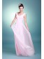 Sheath/Column V-neck Chiffon Wedding Dresses 00101061