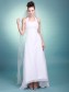 Sheath/Column Halter Asymmetrical Chiffon Wedding Dresses 00101066 Sheath/Column Halter Asymmetrical Chiffon Wedding Dresses 00101066