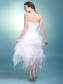 A-line Ball Gown Strapless Asymmetrical Organza Wedding Dresses 00101067 A-line Ball Gown Strapless Asymmetrical Organza Wedding Dresses 00101067