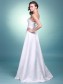 A-line Strapless Satin Wedding Dresses 00101069 A-line Strapless Satin Wedding Dresses 00101069