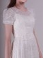 A-line Short Sleeves Lace Wedding Dresses 00101074 A-line Short Sleeves Lace Wedding Dresses 00101074