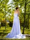 Sheath/Column Strapless Chiffon Wedding Dresses 00101081