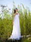 Sheath/Column Empire One Shoulder Sweetheart Chiffon Maternity Wedding Dresses 00101082
