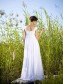 Sheath/Column Empire Chiffon Maternity Wedding Dresses 00101083