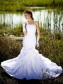 Trumpet / Mermaid One Shouler Taffeta Wedding Dresses 00101084