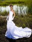 Trumpet / Mermaid One Shouler Taffeta Wedding Dresses 00101084