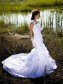 Trumpet / Mermaid One Shouler Taffeta Wedding Dresses 00101084