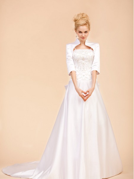 A-line Spaghetti Satin Wedding Dresses 00101088 A-line Spaghetti Satin Wedding Dresses 00101088