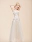 Sheath/Column Sweetheart Tulle Wedding Dresses 00101092