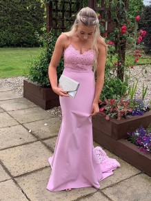 Mermaid Lace Long Prom Dresses Formal Evening Gowns 901029 Mermaid Lace Long Prom Dresses Formal Evening Gowns 901029