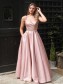 A-Line Sparkle Long Prom Dresses Formal Evening Gowns 901095