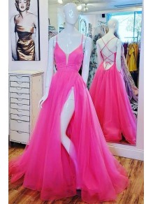 A-Line Long Tulle Prom Dress Formal Evening Gowns 901151 A-Line Long Tulle Prom Dress Formal Evening Gowns 901151