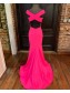 Mermaid Off the Shoulder Long Prom Dress Formal Evening Gowns 901159
