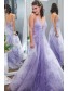A-Line Lavender Long Prom Dress Formal Evening Gowns 901160