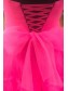 High Low Strapless Tulle Prom Dress Formal Evening Gowns 901164