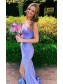 Elegant Lavender One Shoulder Long Prom Dress Formal Evening Gowns 901176