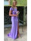 Elegant Lavender One Shoulder Long Prom Dress Formal Evening Gowns 901176