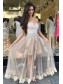 A-Line Lace Sweetheart Long Prom Dress Formal Evening Gowns 901181