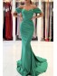 Mermaid Off-the-Shoulder Long Prom Dress Formal Evening Gowns 901211