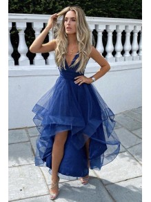 High Low Royal Blue Prom Dress Formal Evening Gowns 901214 High Low Royal Blue Prom Dress Formal Evening Gowns 901214