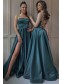 A-Line Long Dark Green Prom Dress Formal Evening Gowns 901215