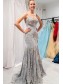 Mermaid Lace Spaghetti Straps Prom Dress Formal Evening Gowns 901220