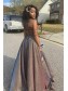 A-Line Sparkle Prom Dress Formal Evening Gowns 901235