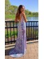 Elegant Mermaid Lace Spaghetti Straps Prom Dress Formal Evening Gowns 901247